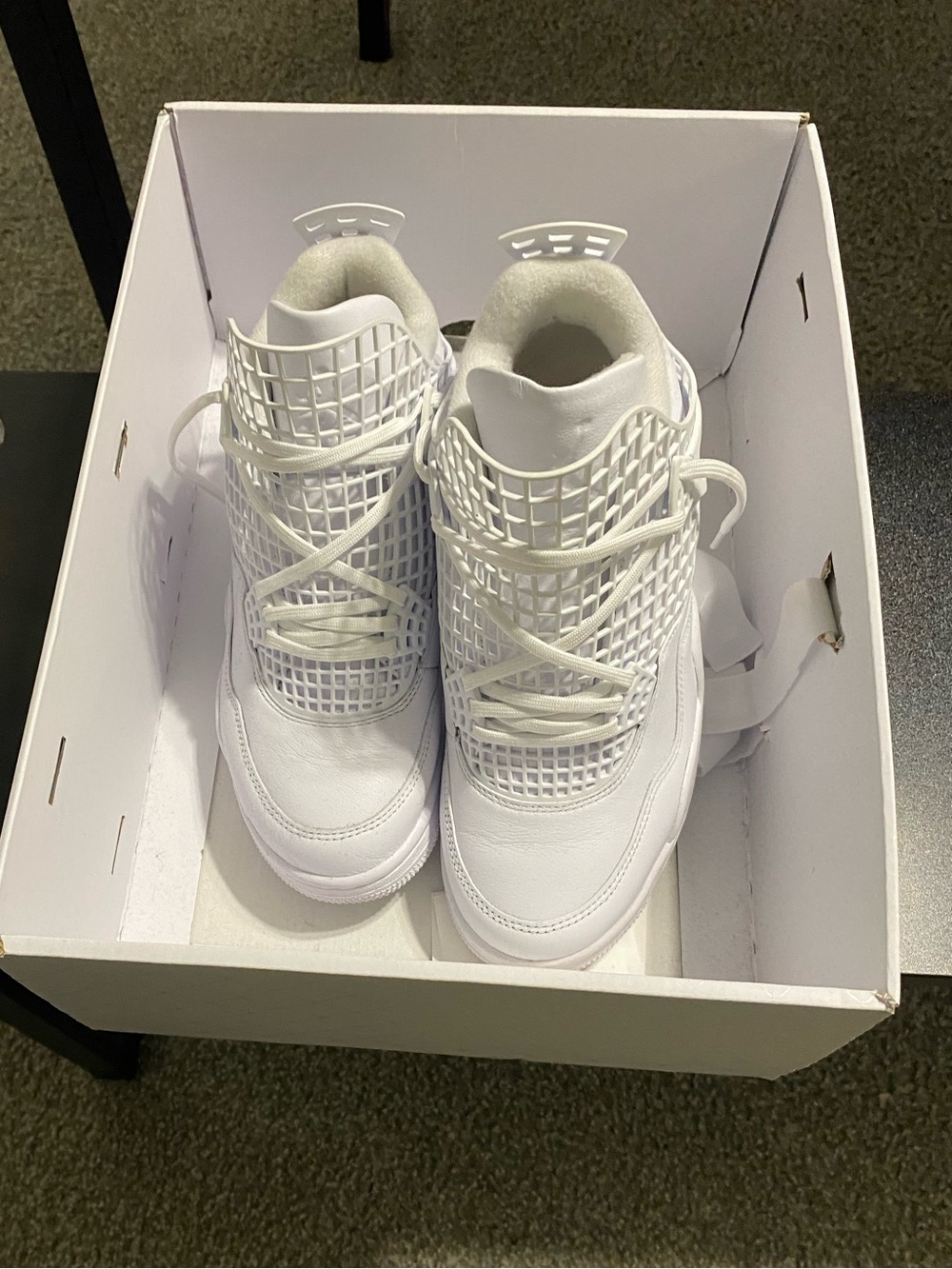Jordan White Women's High-Top Athletic Sneakers